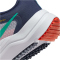 NIKE Downshifter 12 Laufschuhe Damen 103 - white/clear jade-obsidian-picante red 38