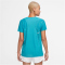 NIKE Dri-FIT Race Laufshirt Damen 443 - rapid teal/reflective silv S