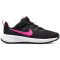 NIKE Revolution 6 Freizeitschuhe mit Klettverschlu&szlig; Kinder 007 - black/hyper pink-pink foam 28