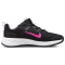 NIKE Revolution 6 Freizeitschuhe mit Klettverschlu&szlig; Kinder 007 - black/hyper pink-pink foam 28