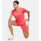 NIKE Dri-FIT One Standard Fit kurzarm Sportshirt Damen 648 - lt fusion red/white S
