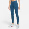 NIKE One Dri-FIT Mid-Rise Leggings Damen 457 - industrial blue/white L