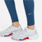 NIKE One Dri-FIT Mid-Rise Leggings Damen 457 - industrial blue/white L