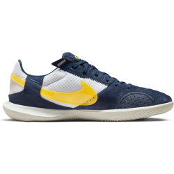 NIKE Streetgato Fu&szlig;ballschuhe Herren 401 - midnight navy/vivid sulfur-white-sail 42