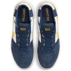NIKE Streetgato Fu&szlig;ballschuhe Herren 401 - midnight navy/vivid sulfur-white-sail 42