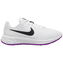 NIKE Revolution 6 Next Nature Road Laufschuhe Damen 106 - white/black-vivid sulfur-vivid purple 36.5