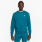 NIKE Sportswear Club French Terry Sweatshirt Herren 381 - geode teal/white M