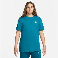 NIKE Sportswear Freizeit T-Shirt Herren 381 - geode teal L