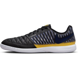 NIKE Lunar Gato II IC Hallen-Fußballschuhe 009 - black/midnight navy-black-vivid sulfur 40