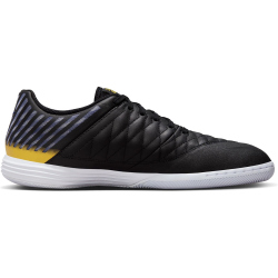 NIKE Lunar Gato II IC Hallen-Fußballschuhe 009 - black/midnight navy-black-vivid sulfur 46