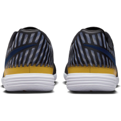 NIKE Lunar Gato II IC Hallen-Fußballschuhe 009 - black/midnight navy-black-vivid sulfur 46