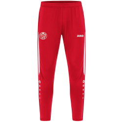 JAKO 1. FSV Mainz 05 Power Trainingshose 2023/24 Kinder 105 - rot/weiß 164