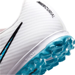 NIKE Zoom Mercurial Vapor 15 Academy TF Turf Multinocken-Fußballschuhe 146 - white/baltic blue-pink blast 46
