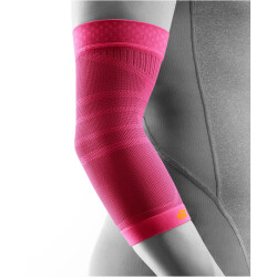BAUERFEIND Sports Kompressionsbandage Ellenbogen pink XL