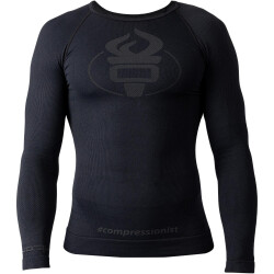 entorch Action langarm Kompressionsshirt 00 - black XS