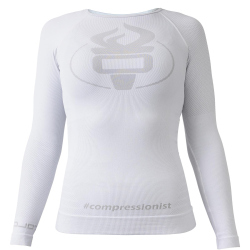 entorch Action langarm Kompressionsshirt 01 - white XS
