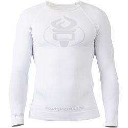 entorch Action langarm Kompressionsshirt 01 - white L