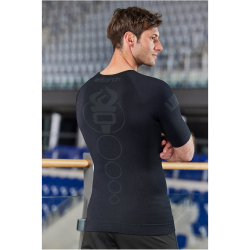 entorch Action Ultimate Warrior kurzarm Kompressionsshirt 00 - black XS