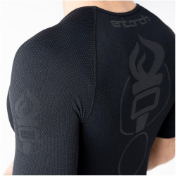 entorch Action Ultimate Warrior kurzarm Kompressionsshirt 00 - black XS