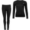 WITEBLAZE Avery Thermounterwäsche-Set Damen 9000 - schwarz S
