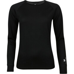 WITEBLAZE Eagle Merino Langarmshirt Damen 9000 - schwarz S