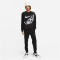 NIKE Sportswear SP Fleece Sweatshirt Herren 010 - black/iron grey M