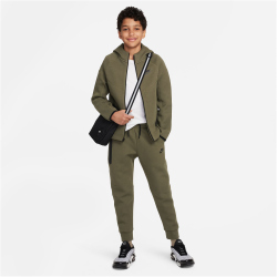 NIKE Sportswear Tech Fleece Jogginghose Jungen 223 - medium olive/black L (147-158 cm)