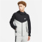 NIKE Tech Fleece Windrunner Kapuzenjacke Herren 064 - dk grey heather/black/white M