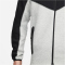 NIKE Tech Fleece Windrunner Kapuzenjacke Herren 064 - dk grey heather/black/white M