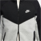 NIKE Tech Fleece Windrunner Kapuzenjacke Herren 064 - dk grey heather/black/white M