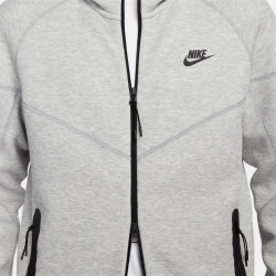 NIKE Tech Fleece Windrunner Kapuzenjacke Herren 063 - dk grey heather/black S