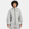 NIKE Tech Fleece Windrunner Kapuzenjacke Herren 063 - dk grey heather/black S