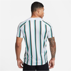 NIKE Academy Pro Dri-FIT kurzarm Fu&szlig;ball Trainingsshirt Herren 100 - white/baltic blue/green abyss XS