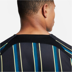 NIKE Academy Pro Dri-FIT kurzarm Fußball Trainingsshirt Herren 010 - black/baltic blue/action green XS