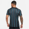 NIKE Academy Pro Dri-FIT kurzarm Fußball Trainingsshirt Herren 010 - black/baltic blue/action green XS