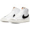 NIKE Blazer Mid-Top "77 Vintage Sneaker Damen 100 - white/black-sail 36.5