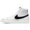 NIKE Blazer Mid-Top "77 Vintage Sneaker Damen 100 - white/black-sail 36.5