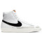 NIKE Blazer Mid-Top "77 Vintage Sneaker Damen 100 - white/black-sail 36.5