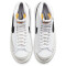 NIKE Blazer Mid-Top "77 Vintage Sneaker Damen 100 - white/black-sail 36.5
