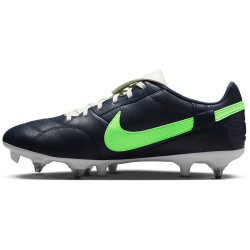 NIKE The Premier III SG-PRO Anti-Clog Traction Stollen-Fu&szlig;ballschuhe Herren 431 - obsidian/rage green-sail 40.5