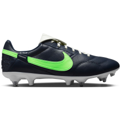 NIKE The Premier III SG-PRO Anti-Clog Traction Stollen-Fu&szlig;ballschuhe Herren 431 - obsidian/rage green-sail 40.5