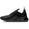 NIKE Air Max 270 Sneaker Herren 005 - black/black-black 40.5