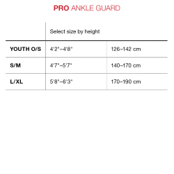 G-FORM Pro-X Ankle black S/M
