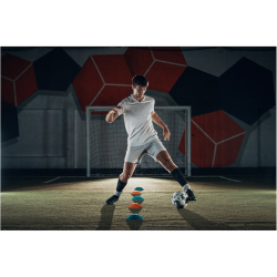 G-FORM Pro-S Blade Fu&szlig;ball Schienbeinschoner black fabric S