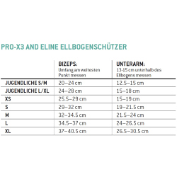 G-FORM Pro-X3 Ellenbogenschoner Kinder matte black-silver...