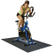 TRENDY SPORT Bodenmatte Rubber Flooring Fundamento 90 x 200 cm anthrazit