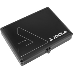 JOOLA Alu Laser Tischtennis Schlägerkoffer black
