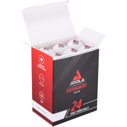 24er Pack JOOLA Tournament*** 40+ Tischtennisbälle