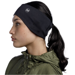 BUFF Windproof Stirnband 999 - grey logo S/M