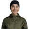 BUFF Windproof Stirnband 999 - grey logo S/M